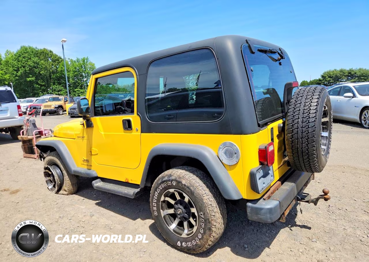 2003 Jeep Wrangler - Tj Sport VIN:1J4FA49S43P369971 - 2