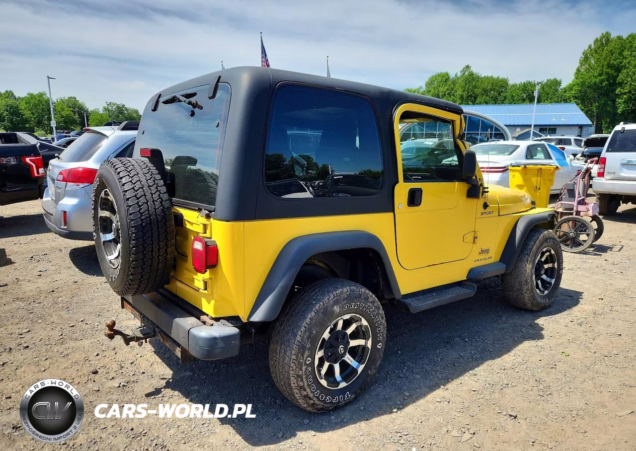 2003 Jeep Wrangler - Tj Sport VIN:1J4FA49S43P369971 - 3