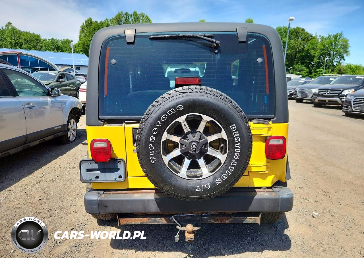 2003 Jeep Wrangler - Tj Sport VIN:1J4FA49S43P369971 - 6