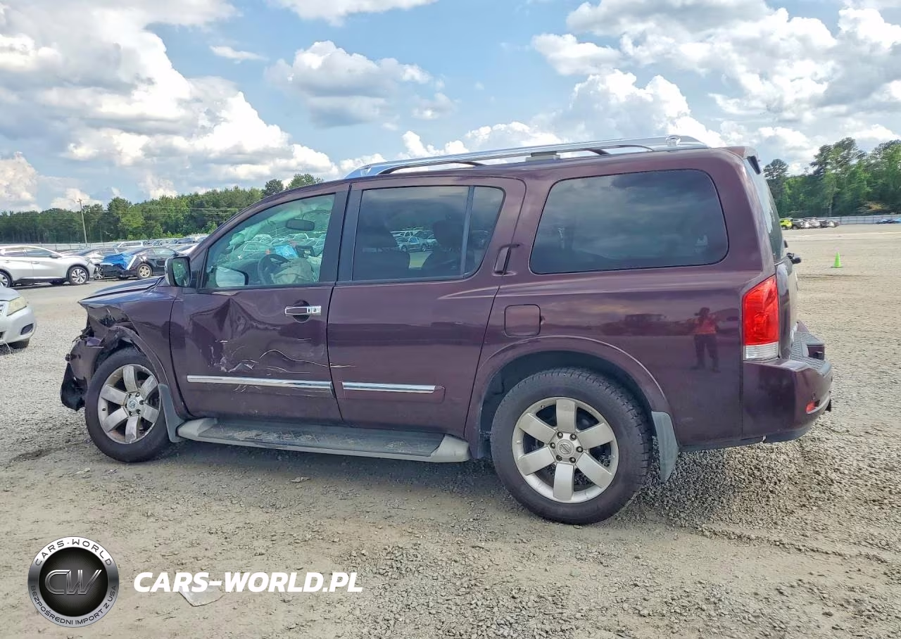 2013 Nissan Armada Sv VIN:5N1BA0ND7DN602559 - 2
