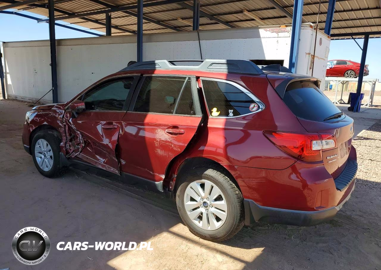 2017 Subaru Outback 2.5I Premium VIN:4S4BSAFC3H3356314 - 2