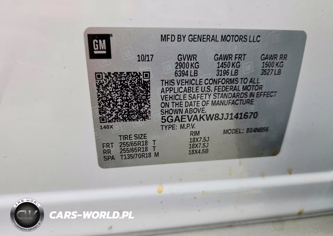 2018 Buick Enclave Essence VIN:5GAEVAKW8JJ141670 - 13