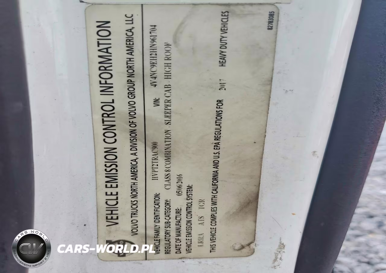 2017 Volvo Vn Vnl VIN:4V4NC9EH2HN961704 - 10