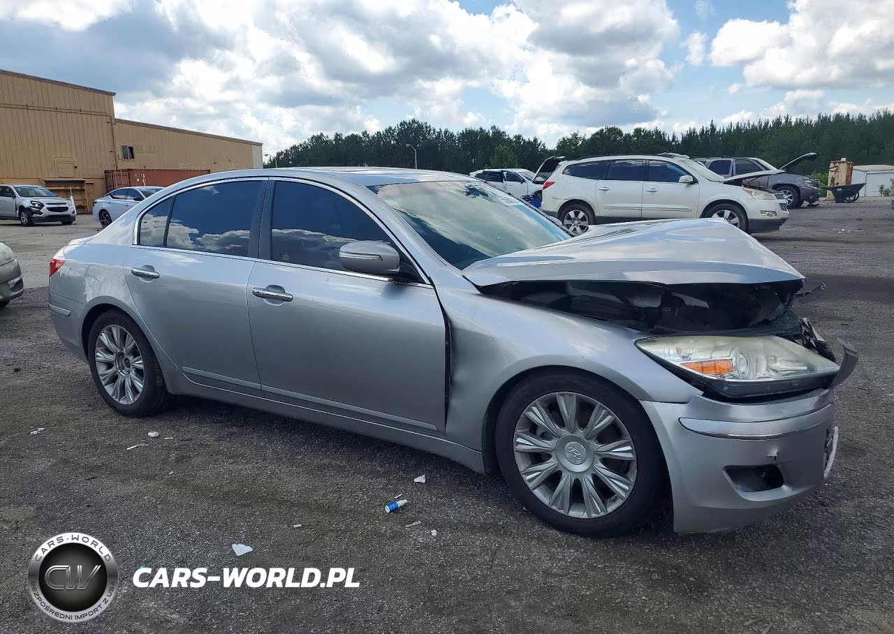 2009 Hyundai Genesis 3.8L VIN:KMHGC46E89U043356 - 4