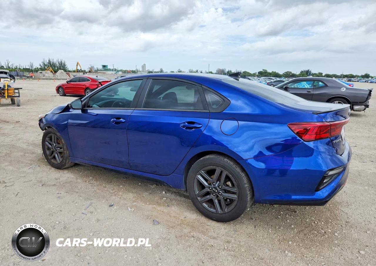 2021 Kia Forte Gt Line VIN:3KPF34ADXME406309 - 2