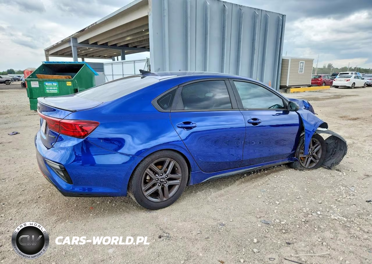 2021 Kia Forte Gt Line VIN:3KPF34ADXME406309 - 3