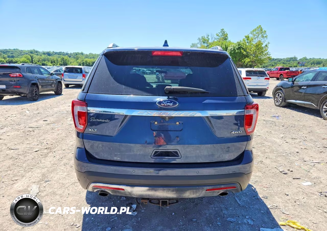 2017 Ford Explorer Xlt VIN:1FM5K8D84HGB86347 - 6