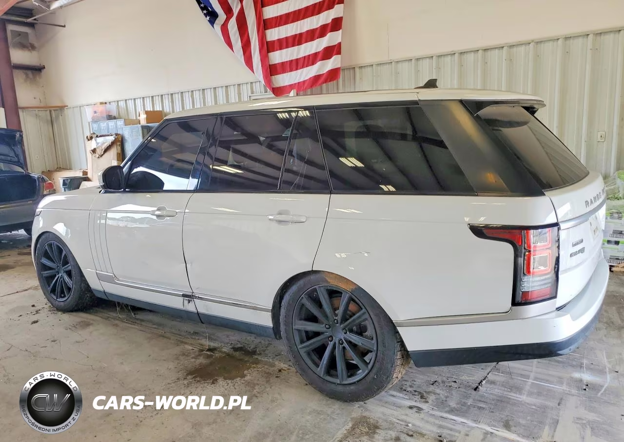 2016 Land Rover Range Rover Hse VIN:SALGS2KF1GA298318 - 2