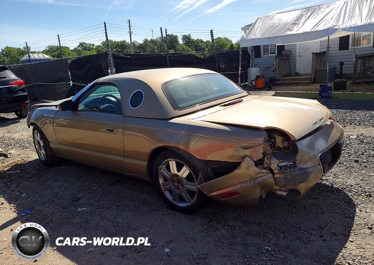2005 Ford Thunderbird VIN:1FAHP60A05Y103198 - 2