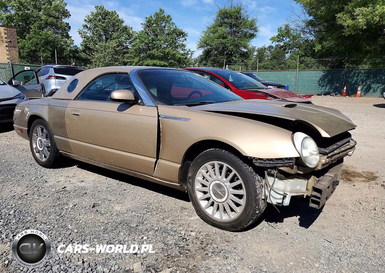 2005 Ford Thunderbird VIN:1FAHP60A05Y103198 - 4
