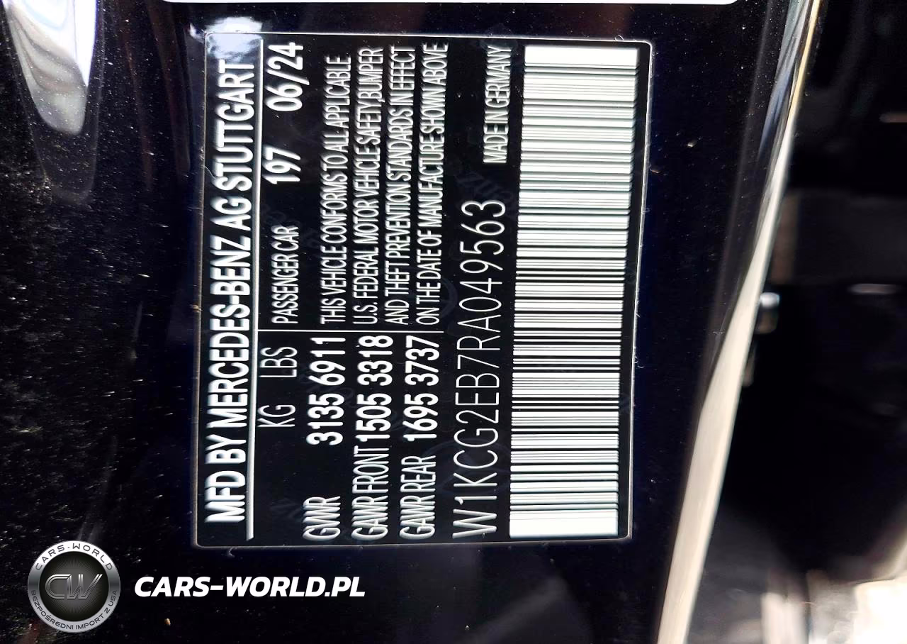 2024 Mercedes-Benz Eqs Sedan 450 4Matic VIN:W1KCG2EB7RA049563 - 12