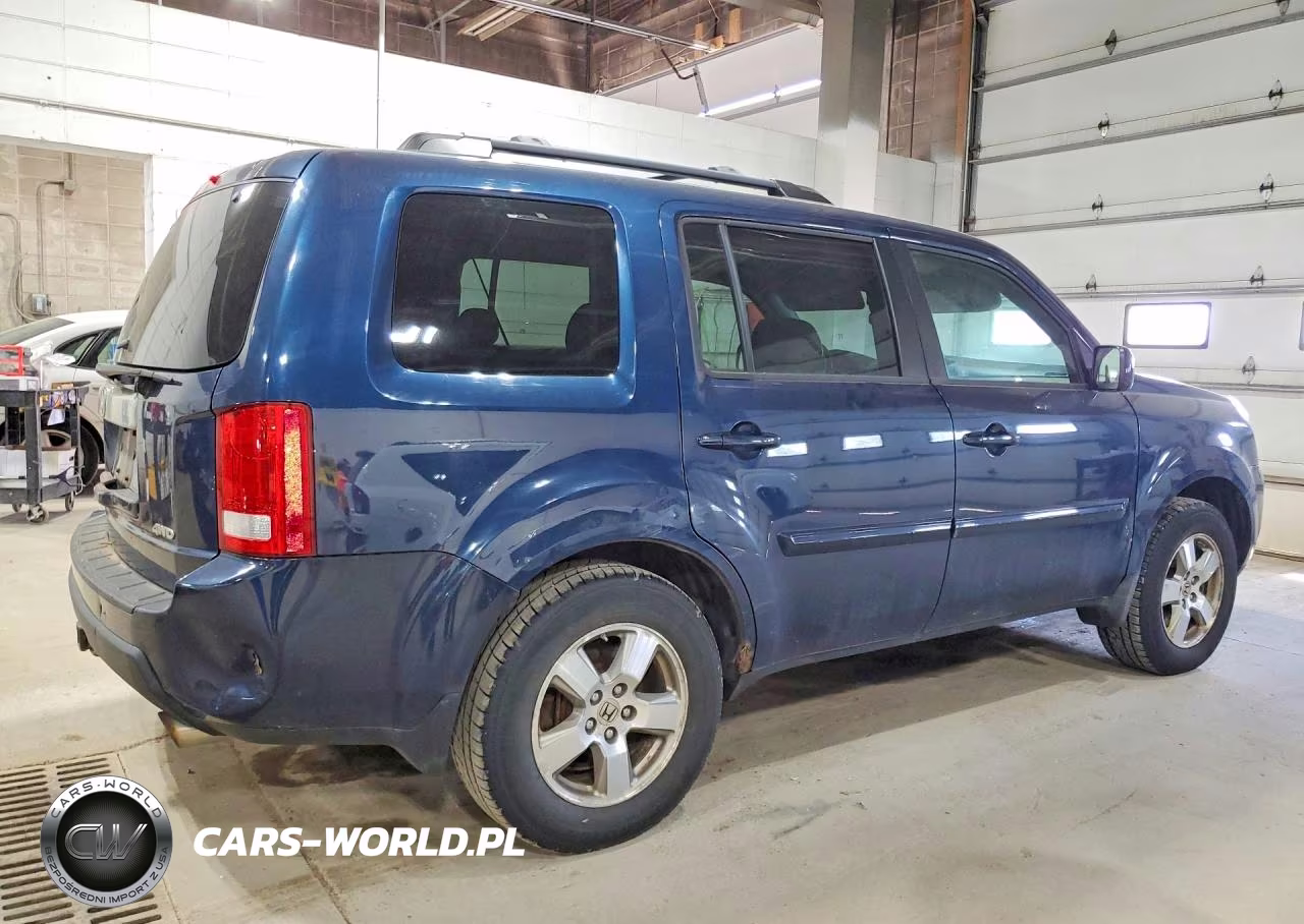 2011 Honda Pilot Exl VIN:5FNYF4H55BB029930 - 3