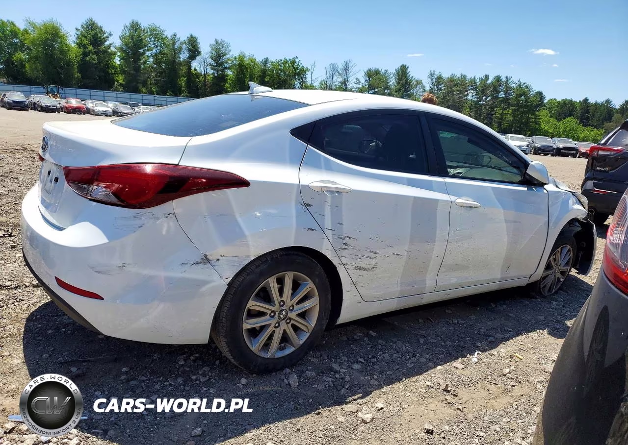 2016 Hyundai Elantra Se VIN:5NPDH4AE3GH662521 - 3
