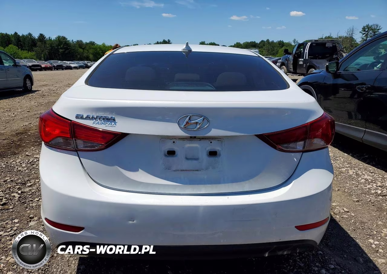 2016 Hyundai Elantra Se VIN:5NPDH4AE3GH662521 - 6