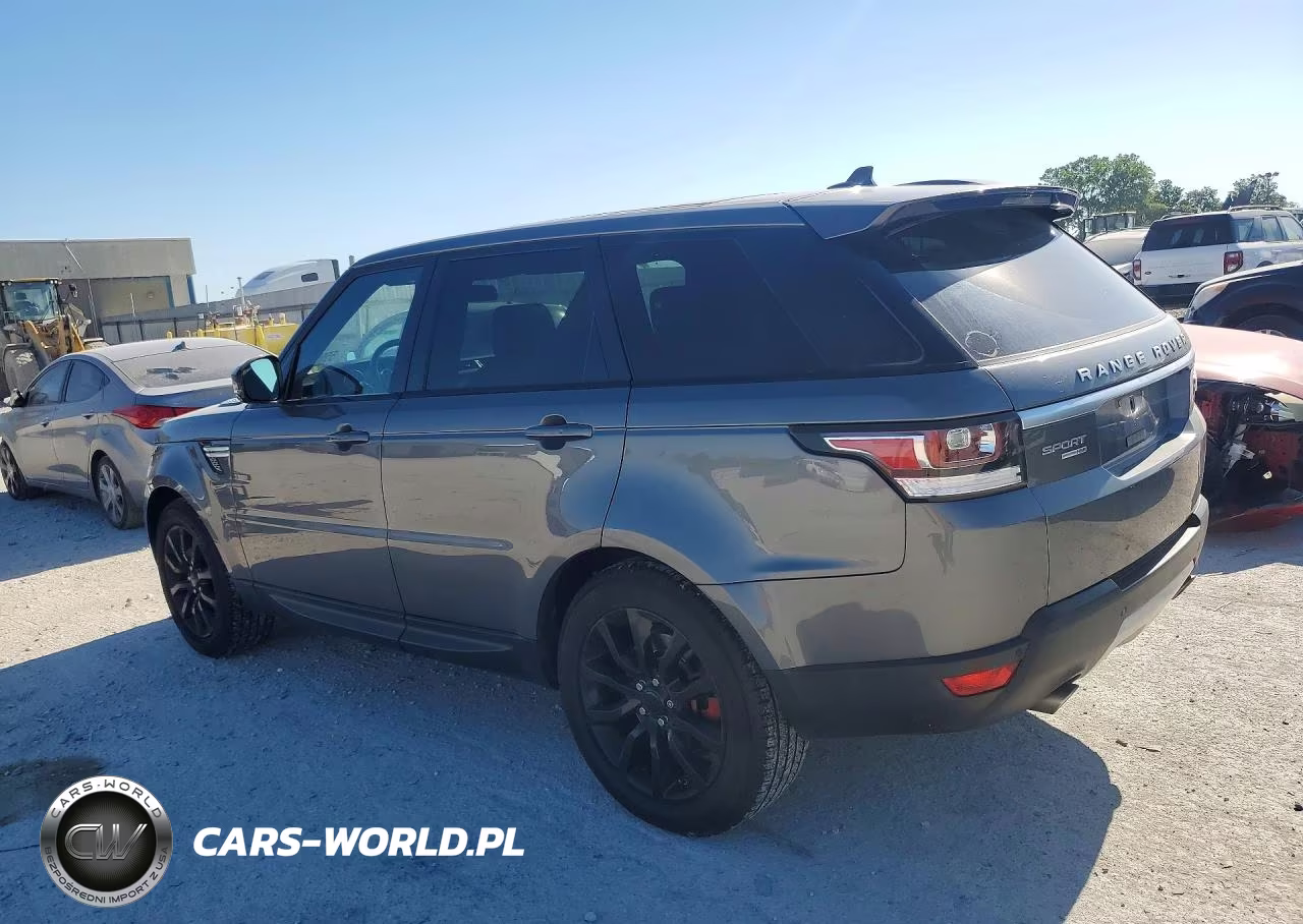 2016 Land Rover Range Rover Sport Hse VIN:SALWR2PF1GA117315 - 2