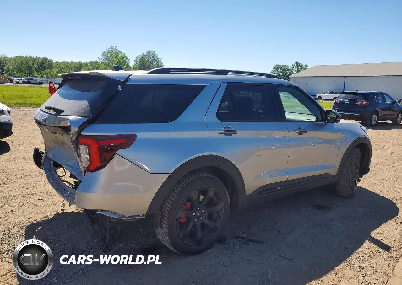 2022 Ford Explorer St VIN:1FM5K8GC2NGA66669 - 3