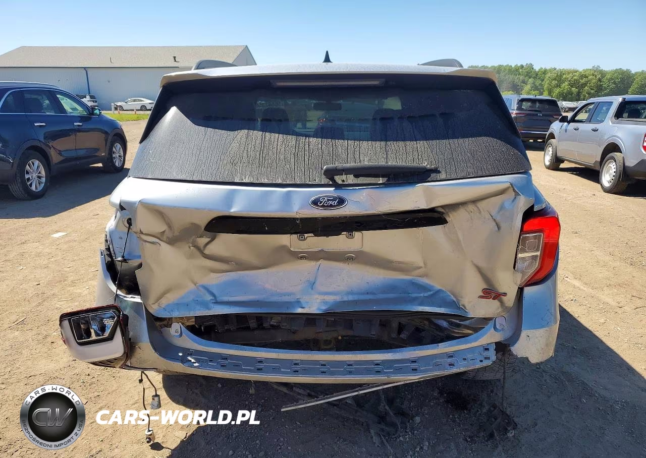 2022 Ford Explorer St VIN:1FM5K8GC2NGA66669 - 6