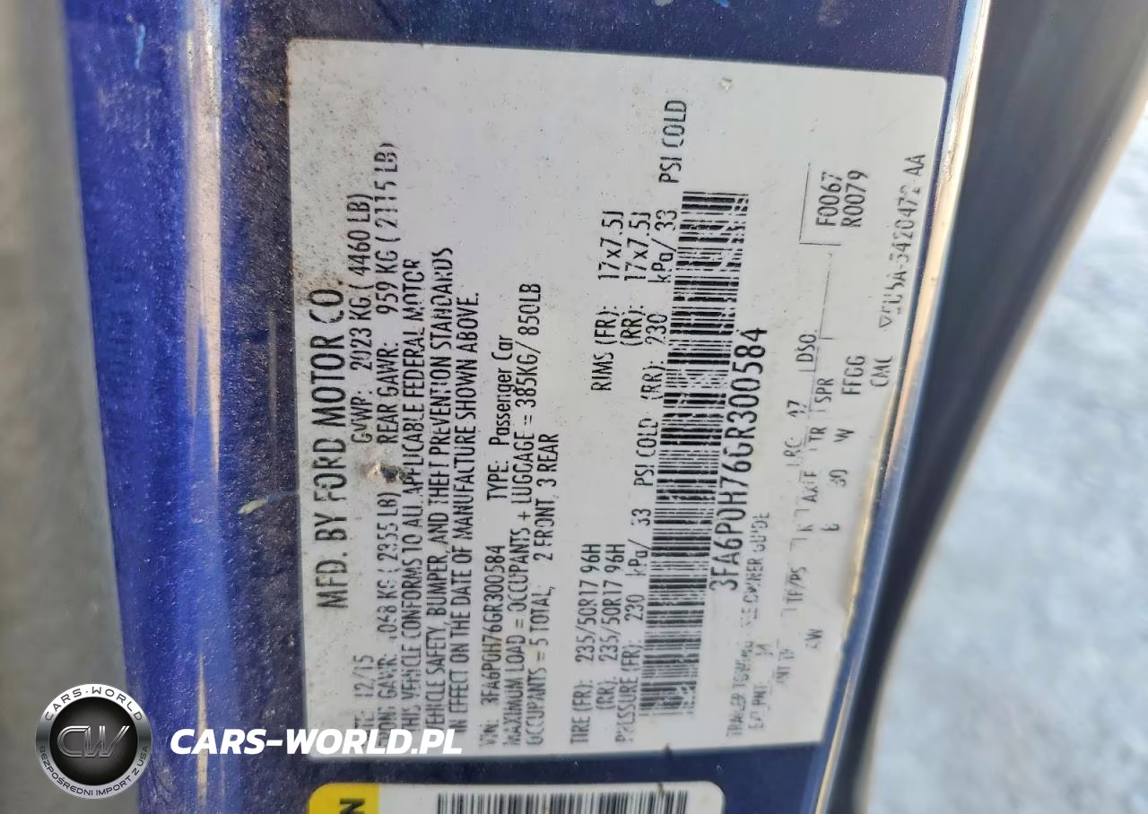 2016 Ford Fusion Se VIN:3FA6P0H76GR300584 - 12