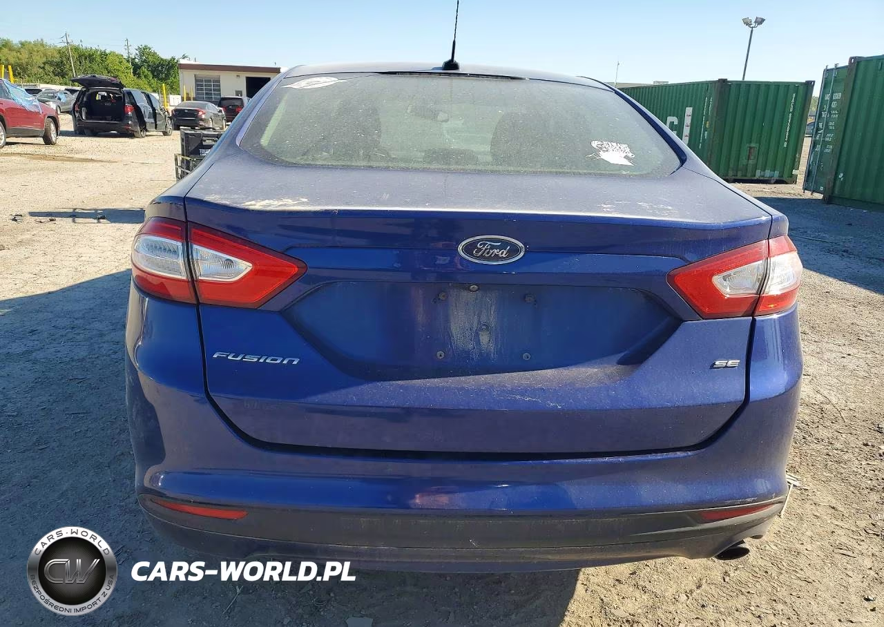 2016 Ford Fusion Se VIN:3FA6P0H76GR300584 - 6