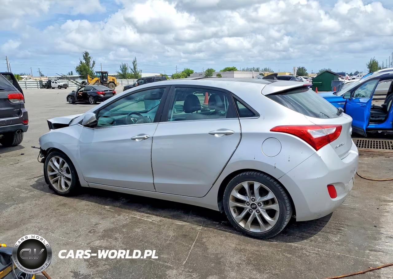 2013 Hyundai Elantra Gt Base VIN:KMHD35LE9DU049253 - 2