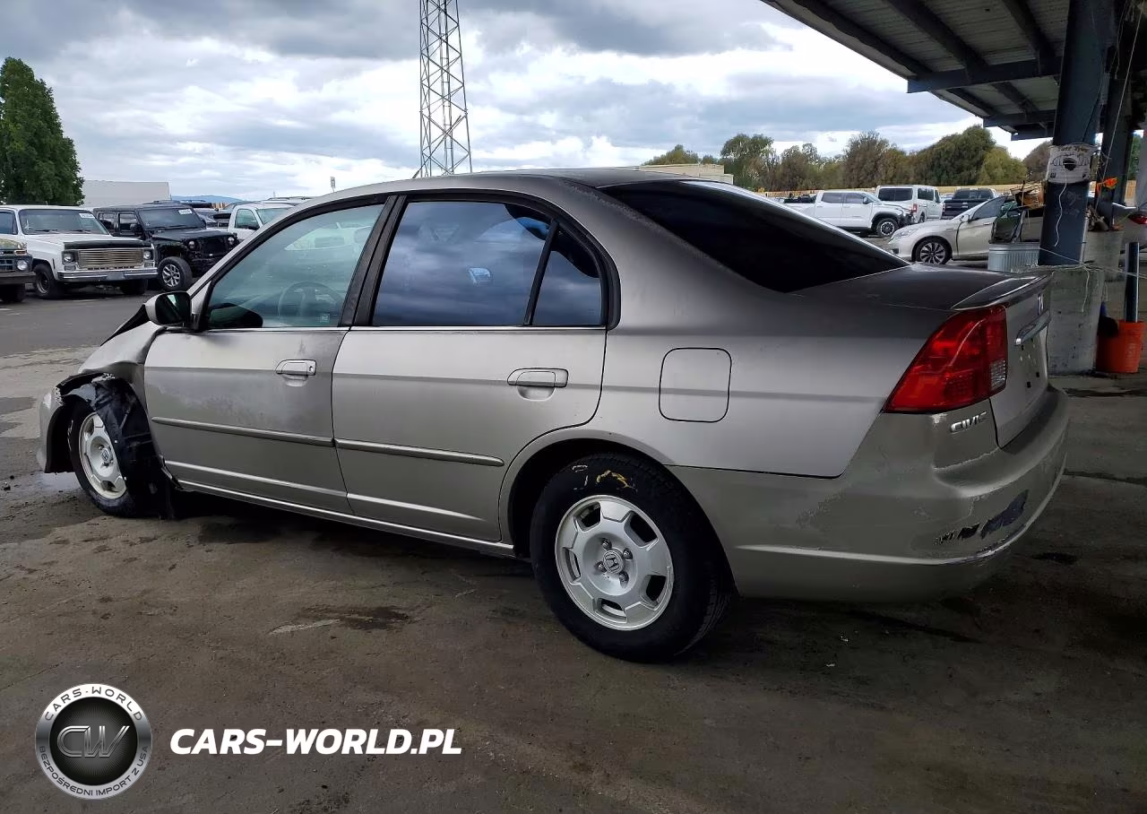 2003 Honda Civic Hybrid VIN:JHMES966X3S031263 - 2