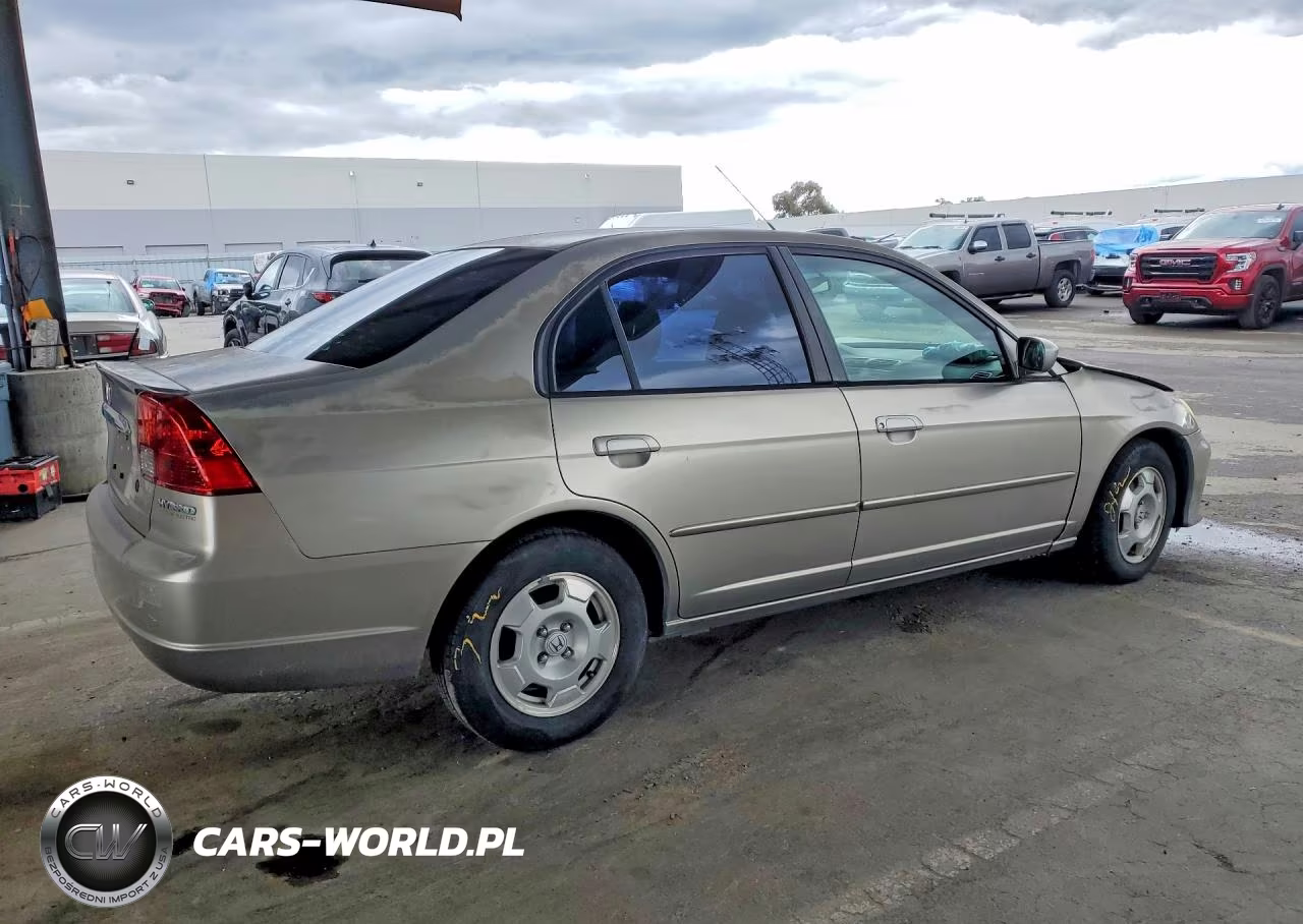 2003 Honda Civic Hybrid VIN:JHMES966X3S031263 - 3