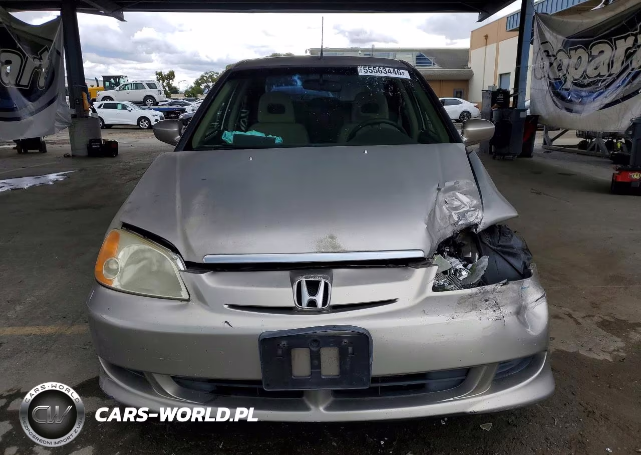 2003 Honda Civic Hybrid VIN:JHMES966X3S031263 - 5