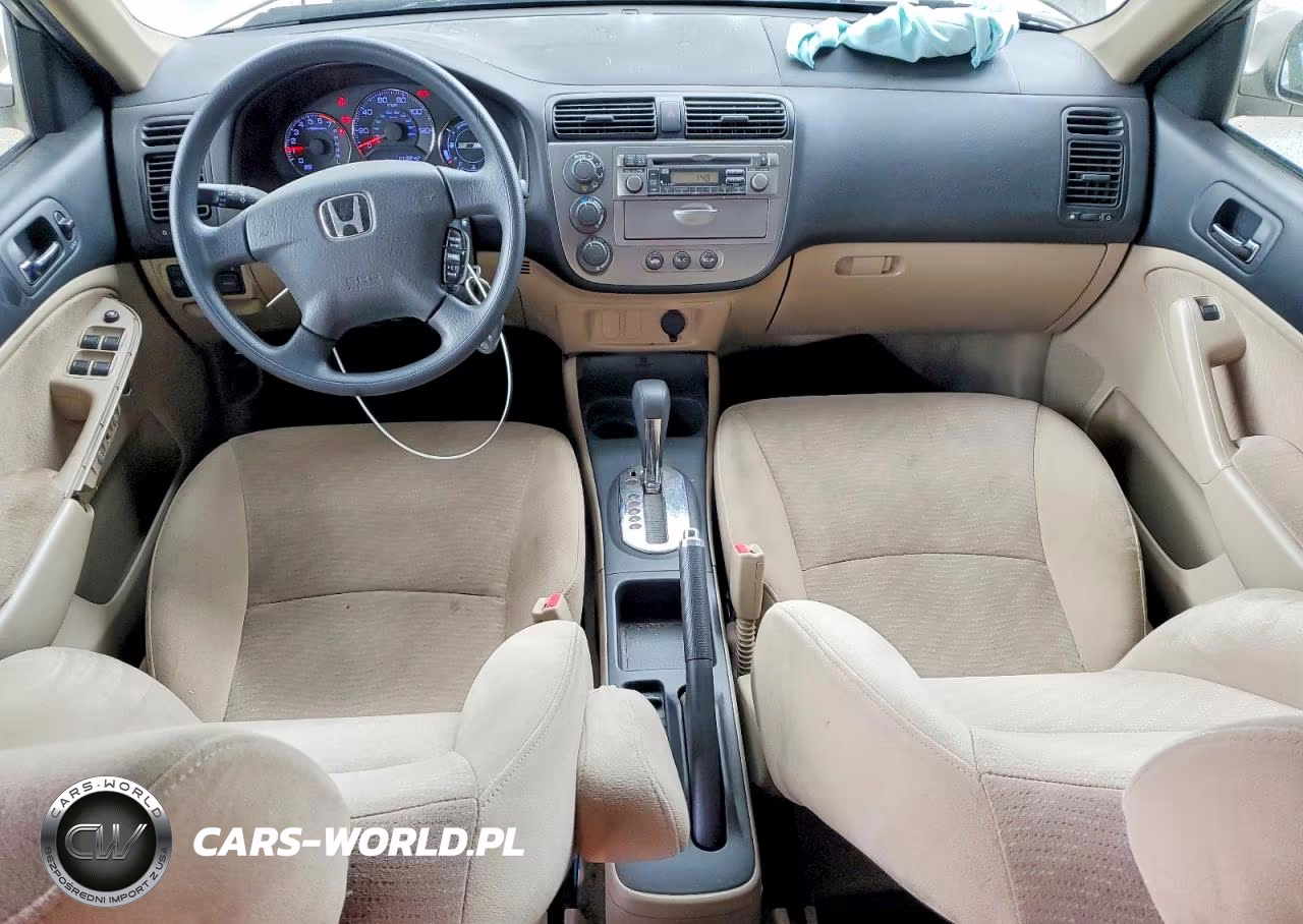 2003 Honda Civic Hybrid VIN:JHMES966X3S031263 - 8