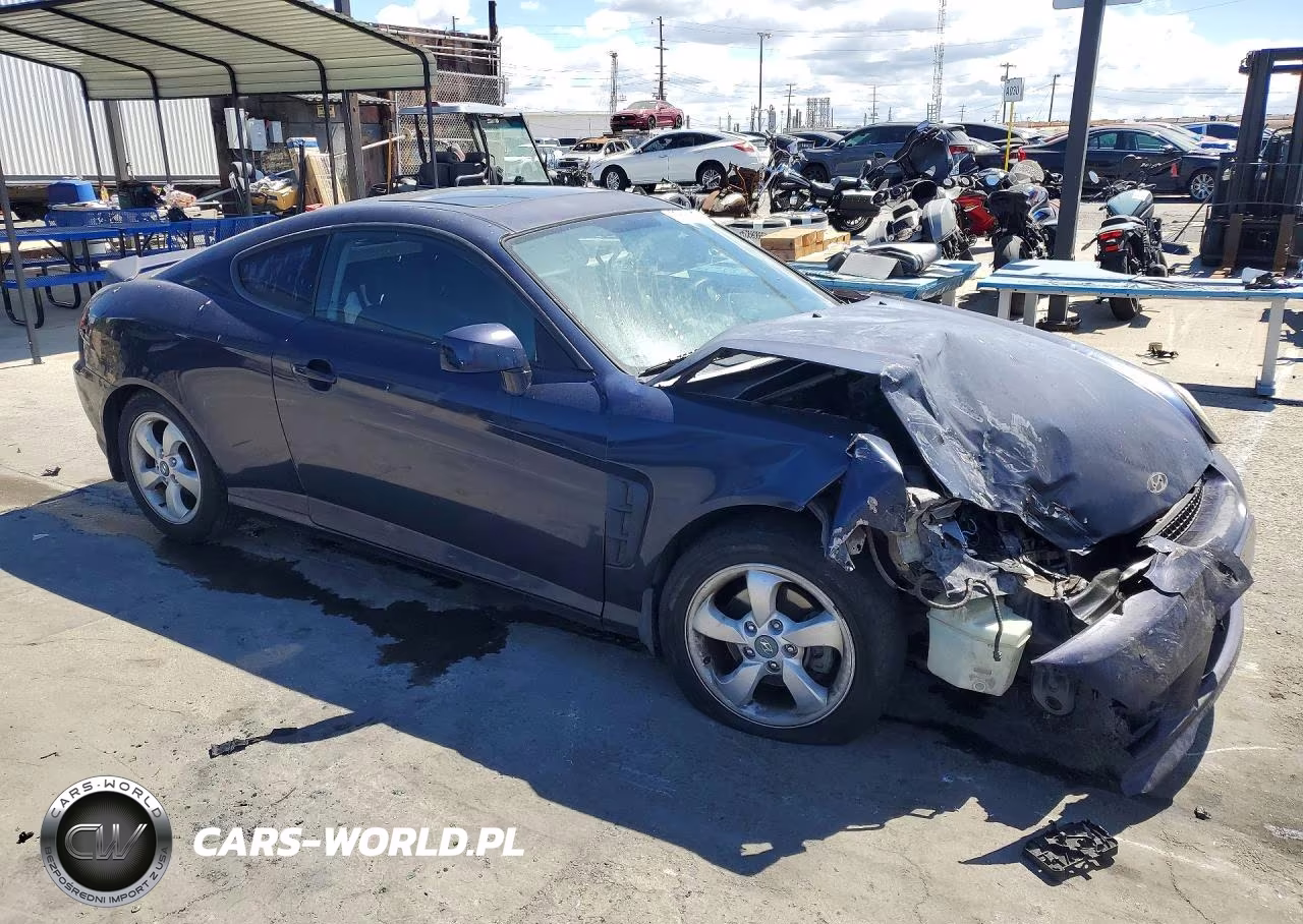 2005 Hyundai Tiburon Gs VIN:KMHHM65D95U157351 - 4
