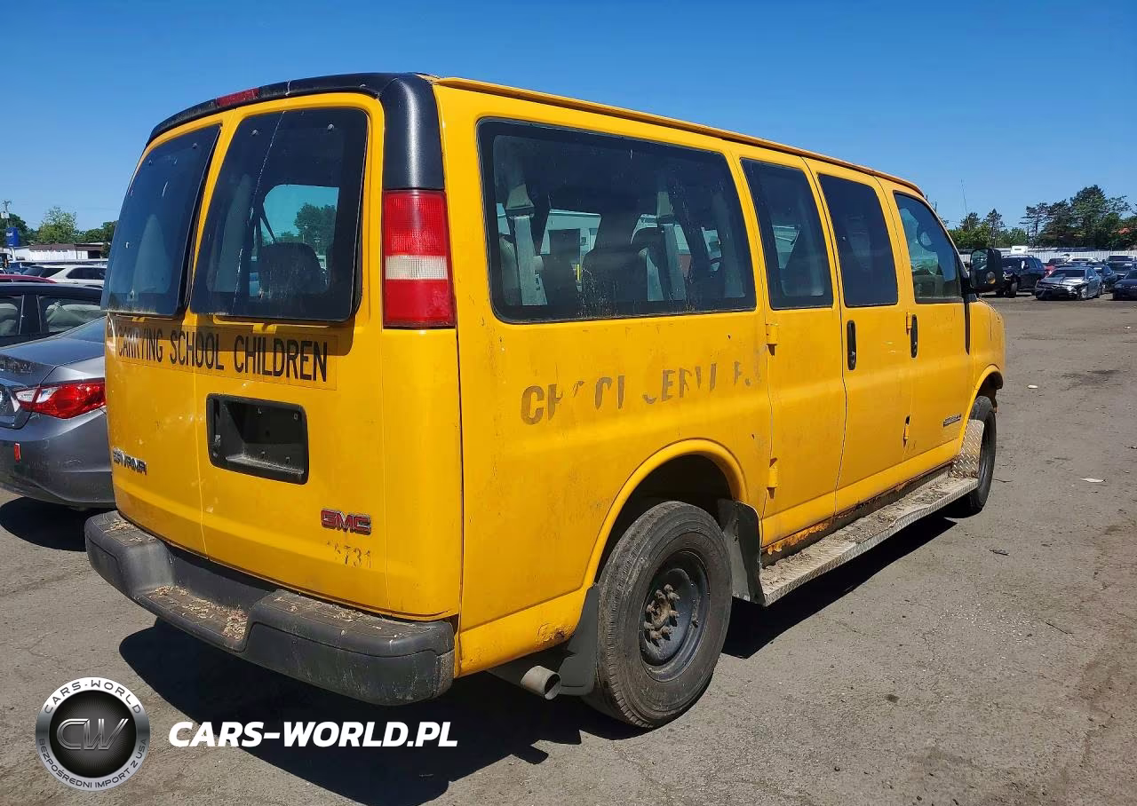 2006 GMC Savana Rv G3500 VIN:1GDHG35U761206815 - 3