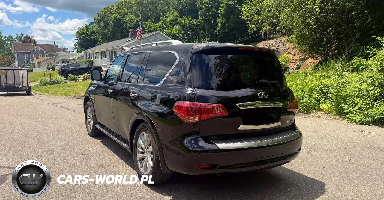 2017 Infiniti Qx80 Base VIN:JN8AZ2NE9H9154342 - 3