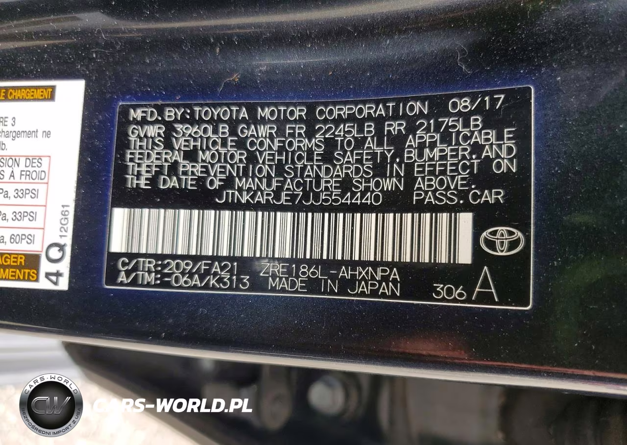 2018 Toyota Corolla Im Base VIN:JTNKARJE7JJ554440 - 12