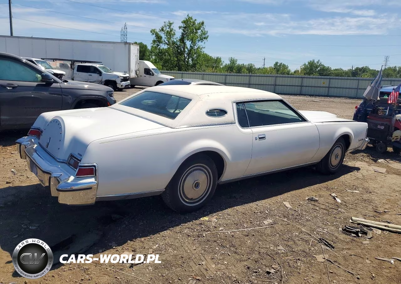 1974 Linc Continenta VIN:4Y89A818122 - 3