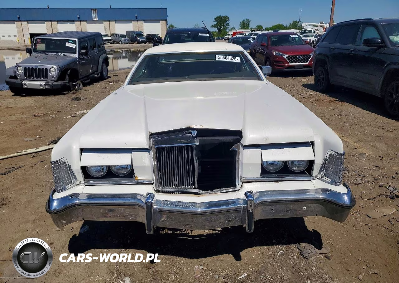1974 Linc Continenta VIN:4Y89A818122 - 5