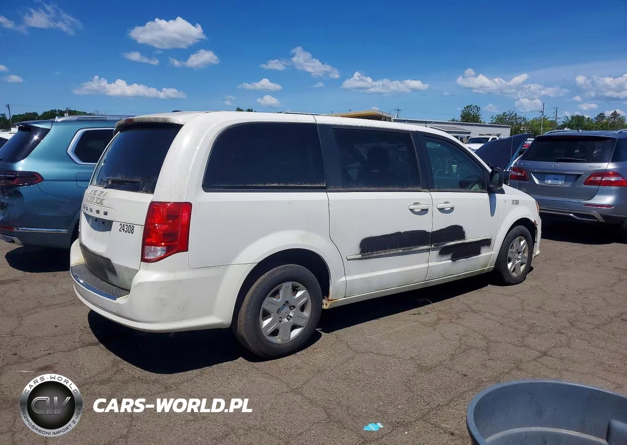 2012 Dodge Grand Caravan Se VIN:2C4RDGBG3CR324603 - 3