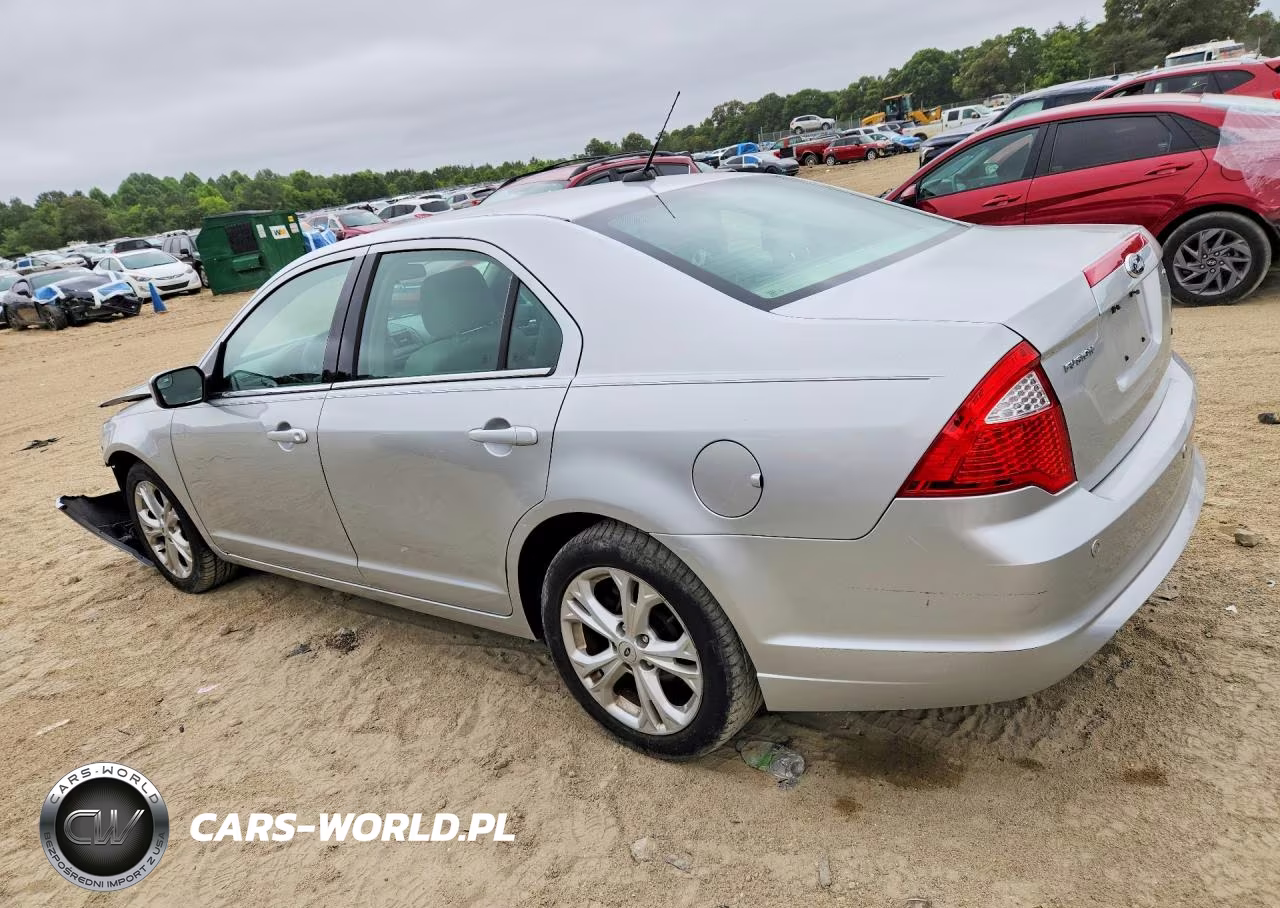 2012 Ford Fusion Se VIN:3FAHP0HA7CR309258 - 2