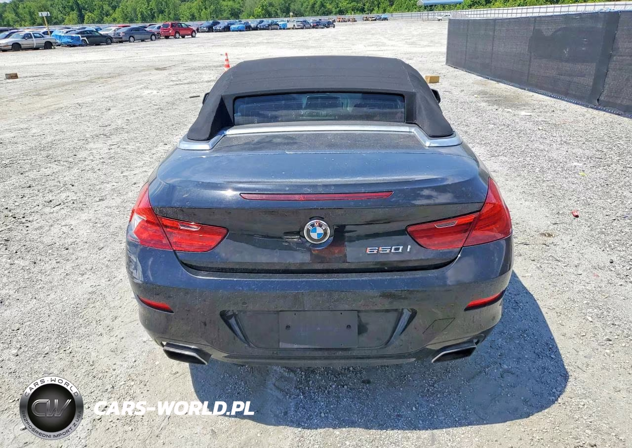 2012 BMW 650 I VIN:WBALZ3C50CDL71116 - 6