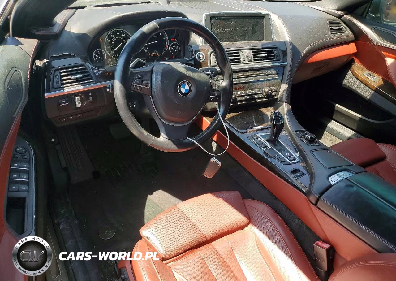 2012 BMW 650 I VIN:WBALZ3C50CDL71116 - 8