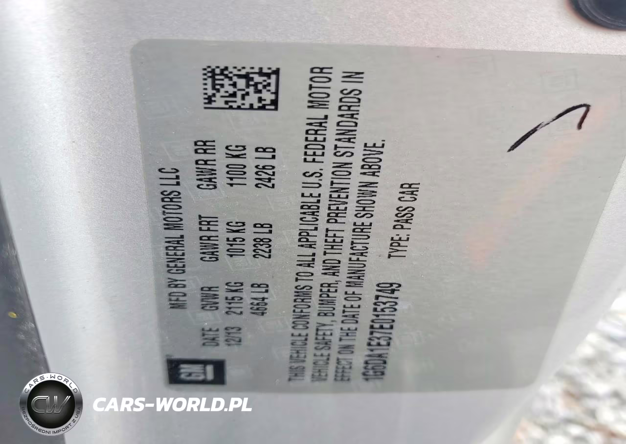 2014 Cadillac Cts VIN:1G6DA1E37E0153749 - 12