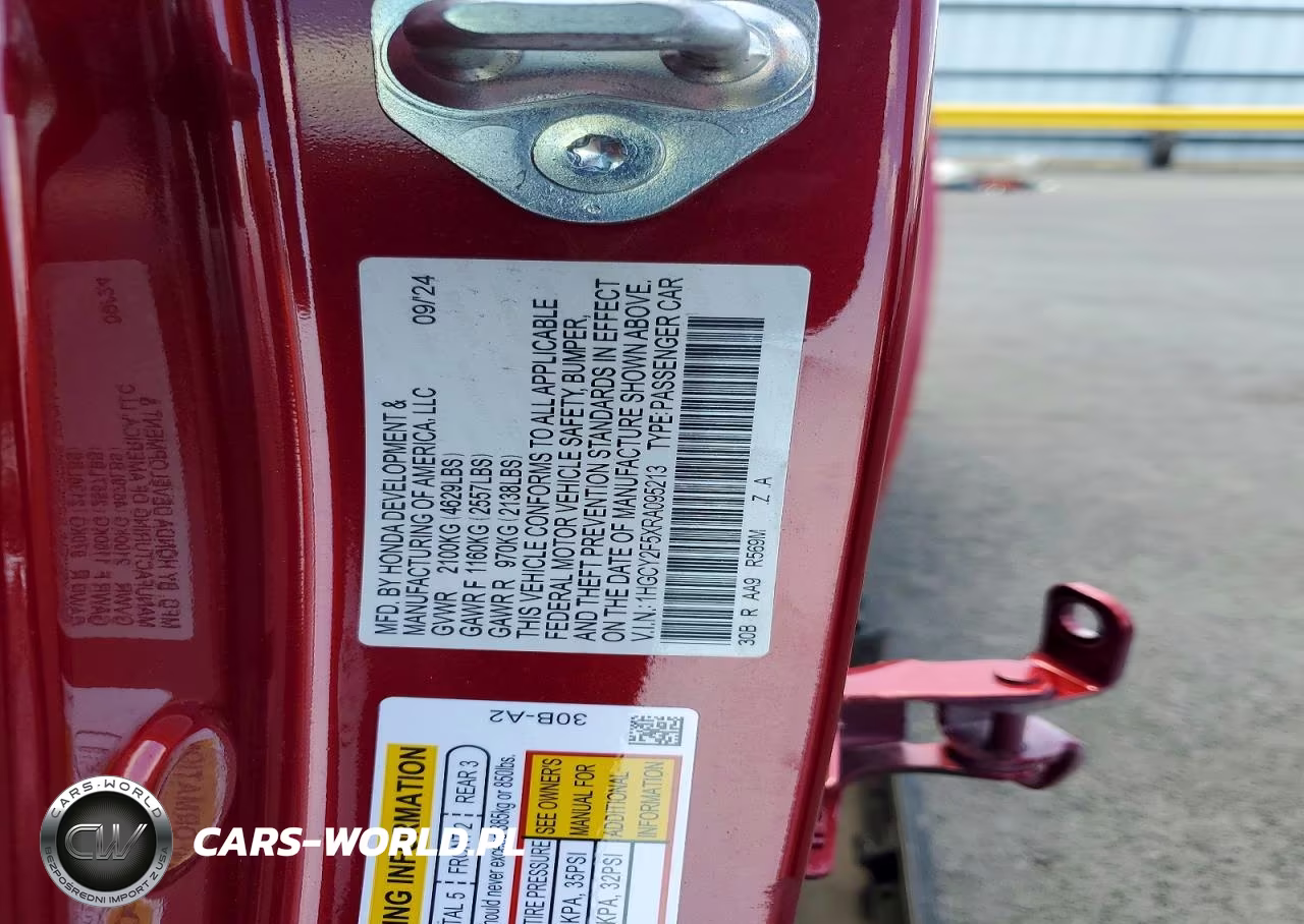 2024 Honda Accord Hybrid Sport VIN:1HGCY2F5XRA095213 - 12