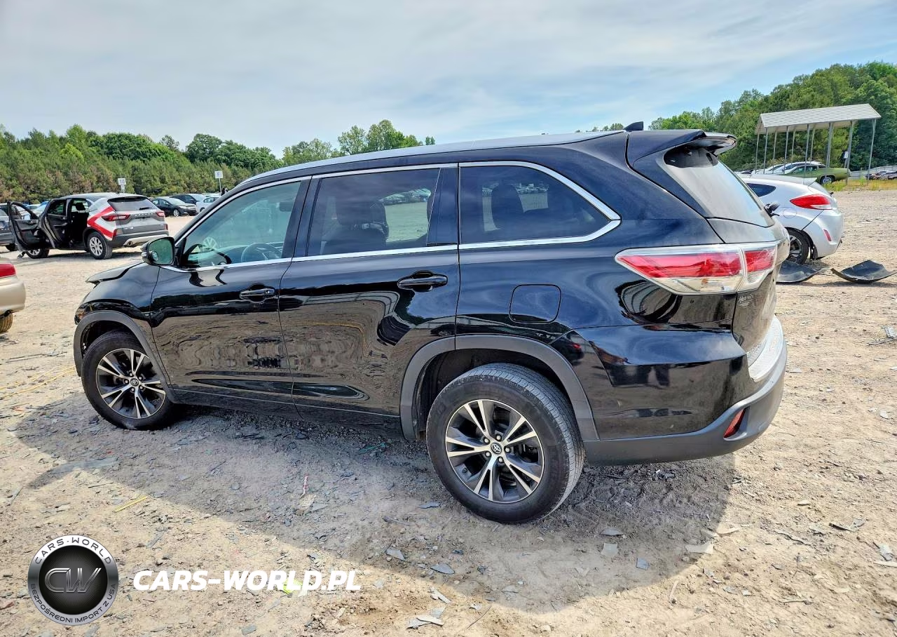 2016 Toyota Highlander Xle VIN:5TDKKRFHXGS158888 - 2