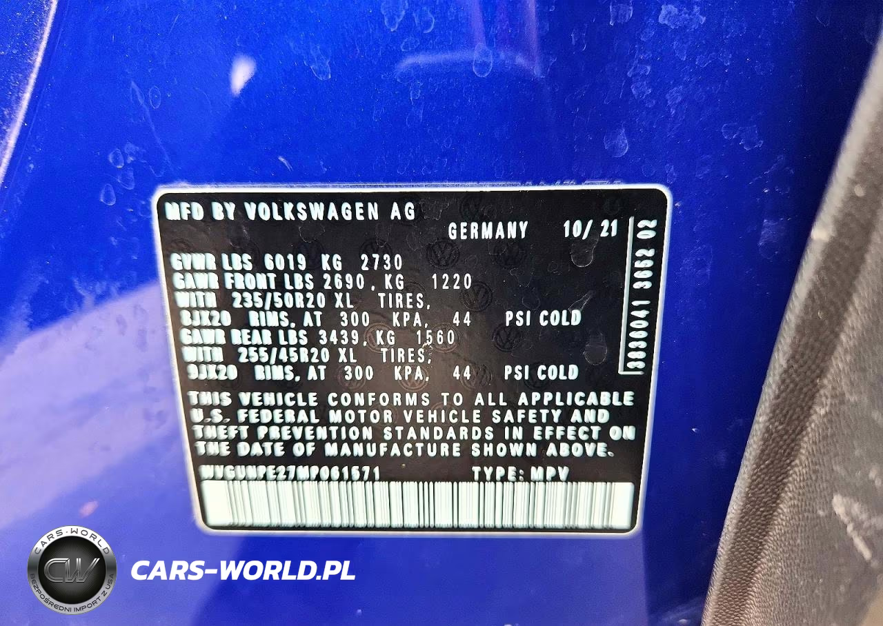 2021 Volkswagen Id.4 Pro S VIN:WVGUNPE27MP061571 - 13