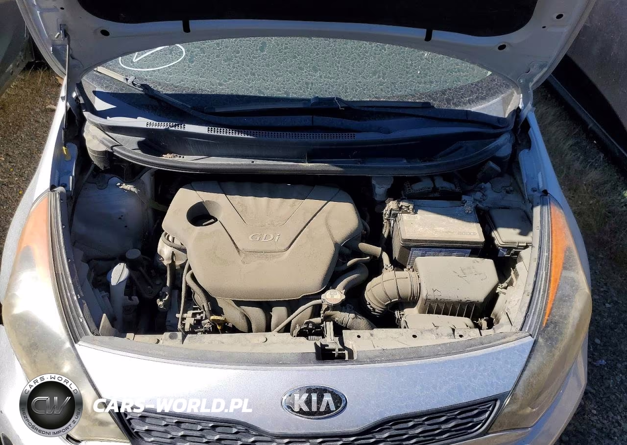2013 Kia Rio Lx VIN:KNADM5A34D6310177 - 11