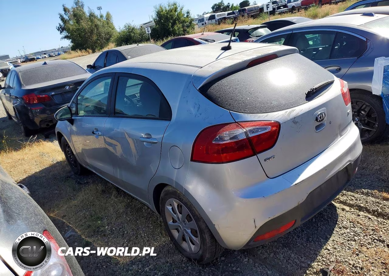 2013 Kia Rio Lx VIN:KNADM5A34D6310177 - 2