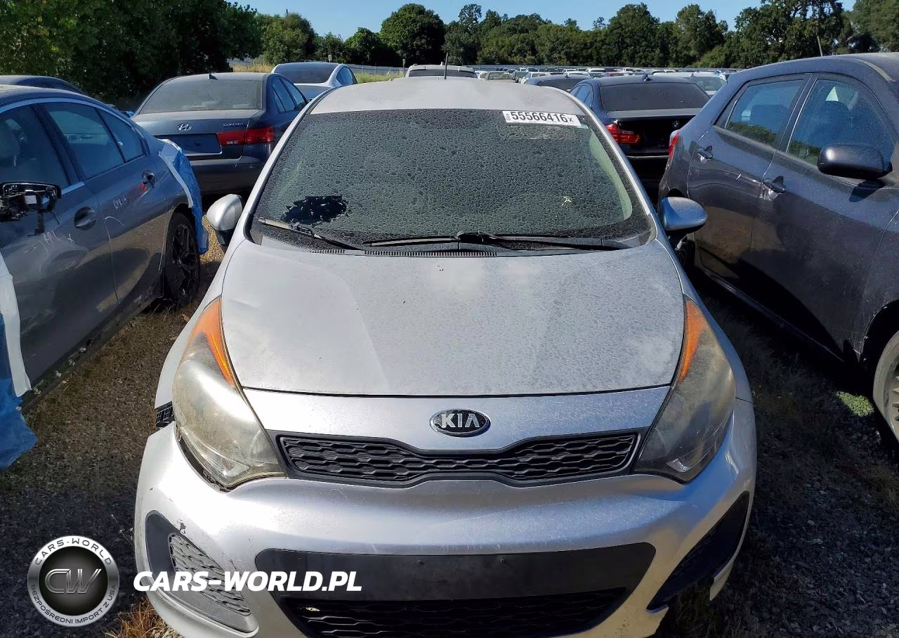 2013 Kia Rio Lx VIN:KNADM5A34D6310177 - 5