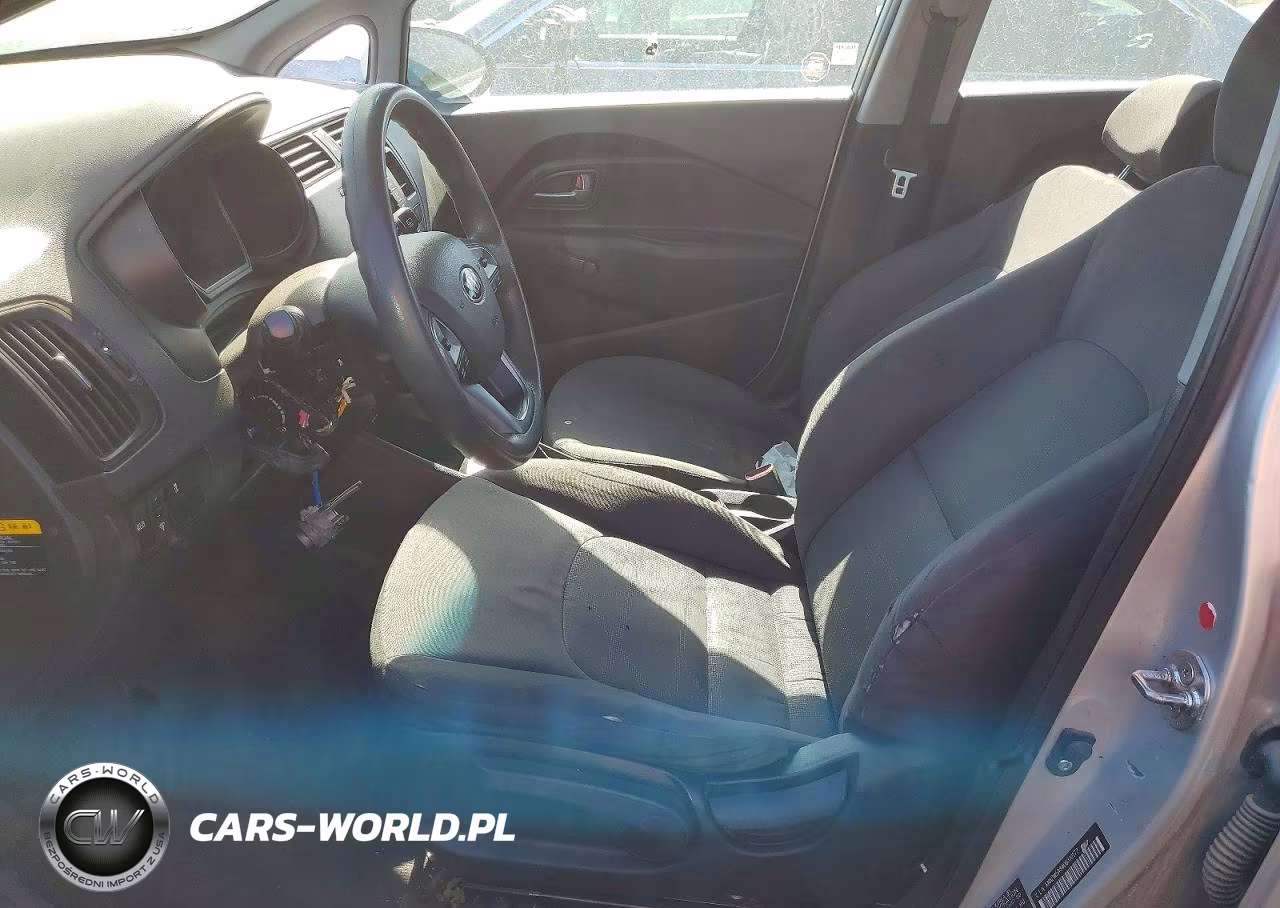 2013 Kia Rio Lx VIN:KNADM5A34D6310177 - 7