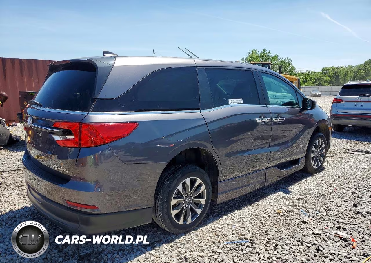 2022 Honda Odyssey Exl VIN:5FNRL6H76NB062420 - 3