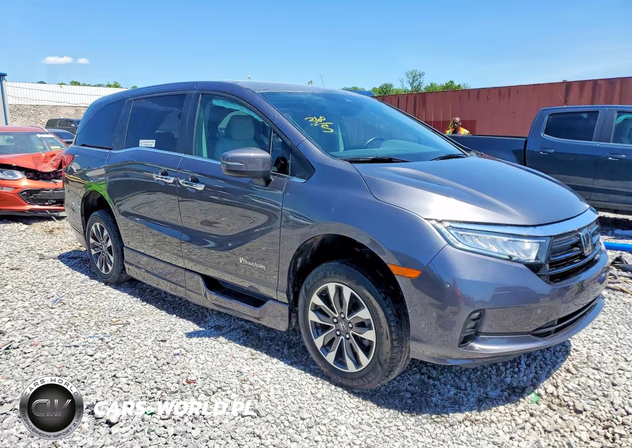 2022 Honda Odyssey Exl VIN:5FNRL6H76NB062420 - 4