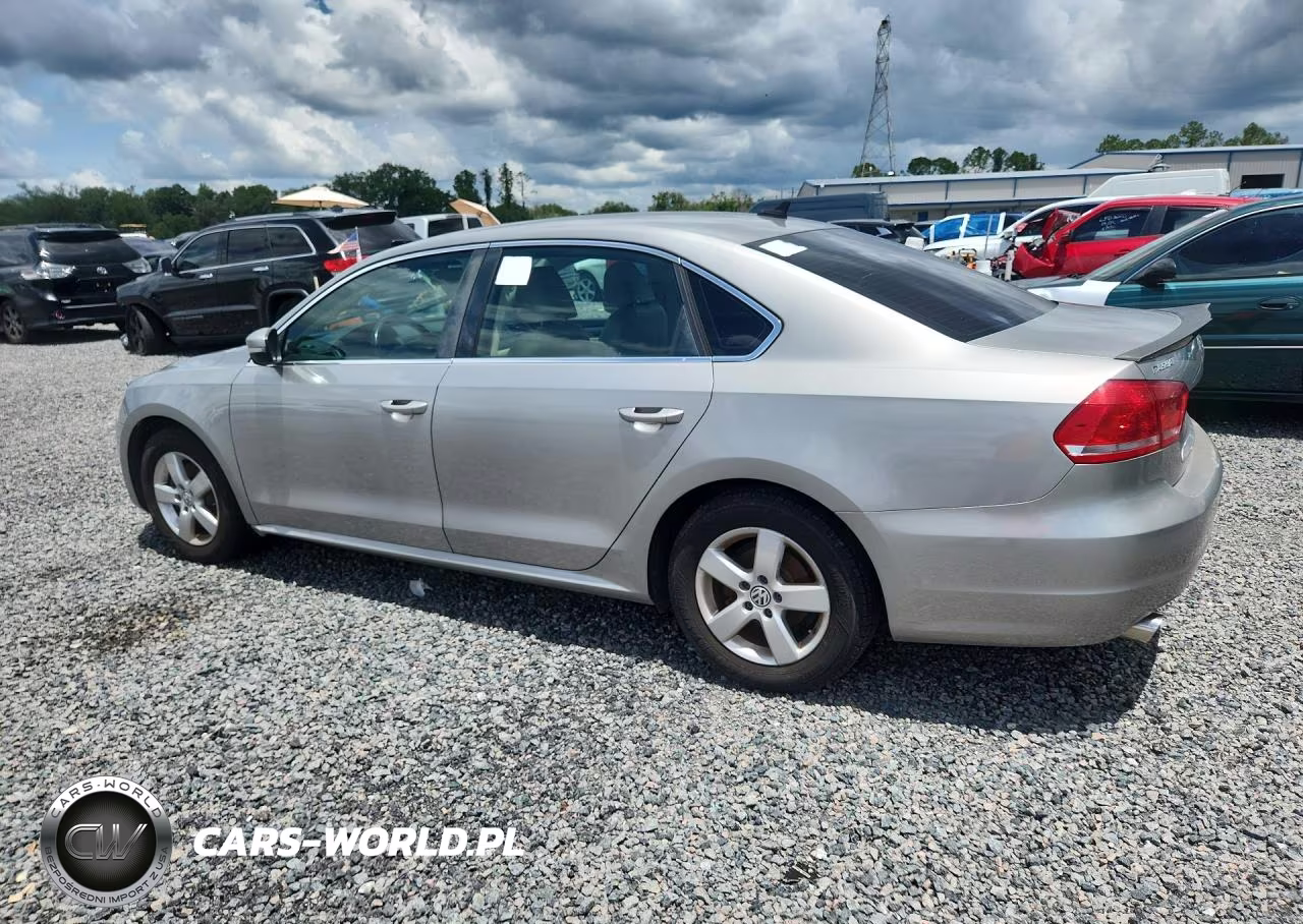 2014 Volkswagen Passat Se VIN:1VWBT7A32EC057871 - 2