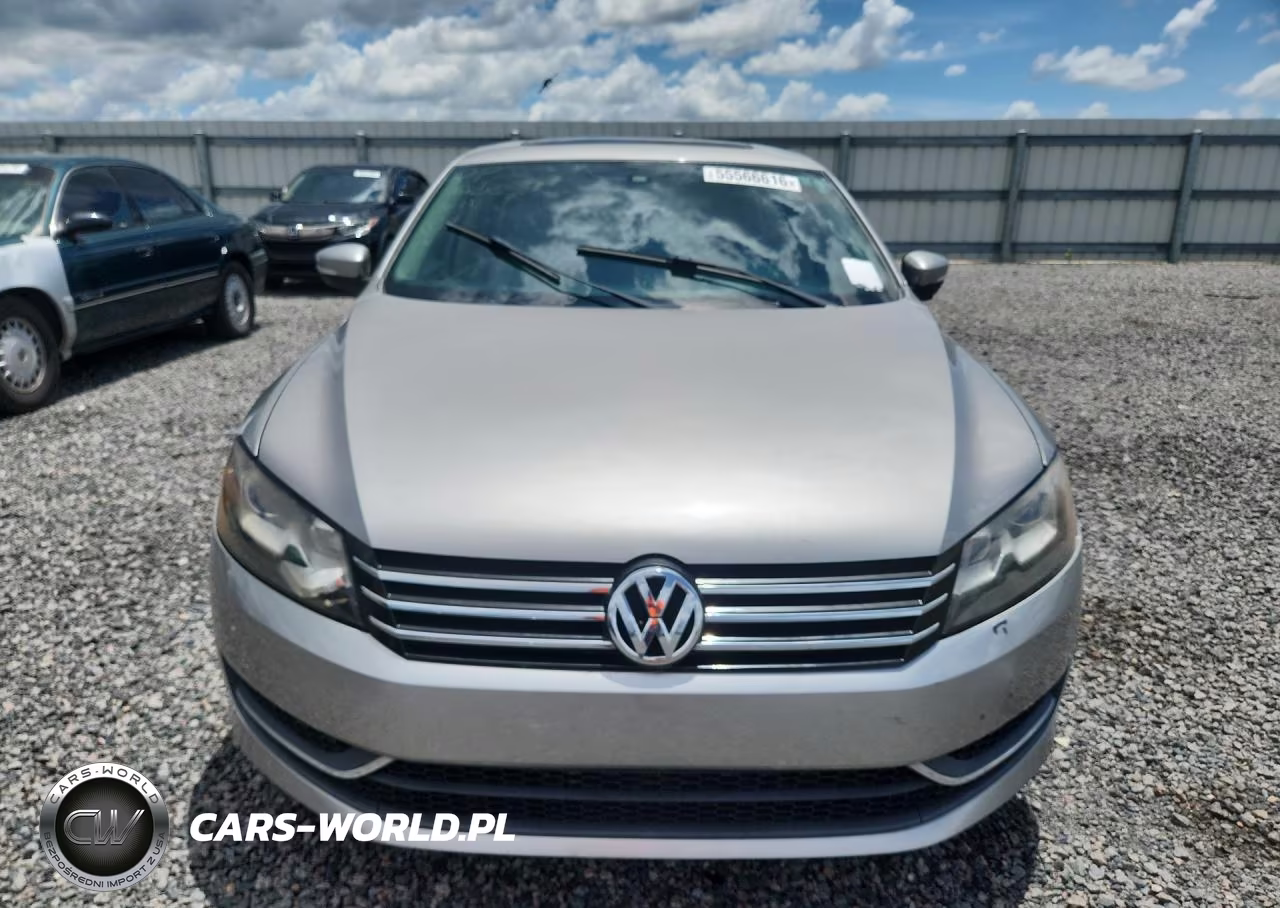 2014 Volkswagen Passat Se VIN:1VWBT7A32EC057871 - 5